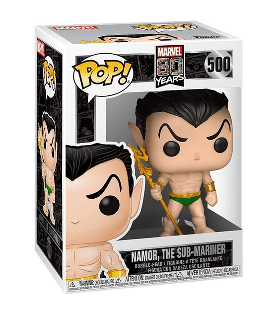 Funko - Marvel 80 Years - Namor, The Sub-Mariner - #500
