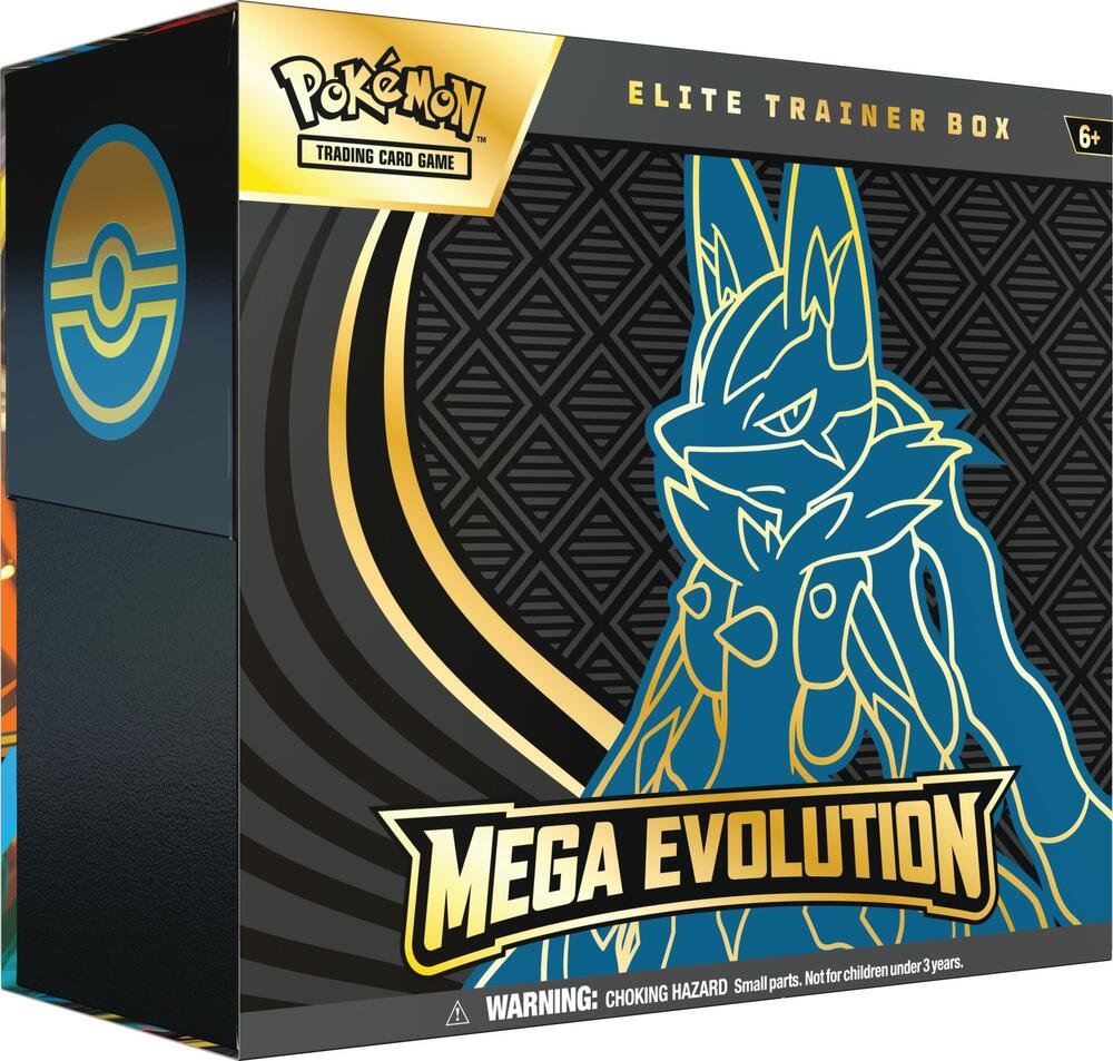 Pokemon - Mega Evolution ME01 - Elite Trainer Box (Mega Lucario) - PRE-ORDER SEPT 2025