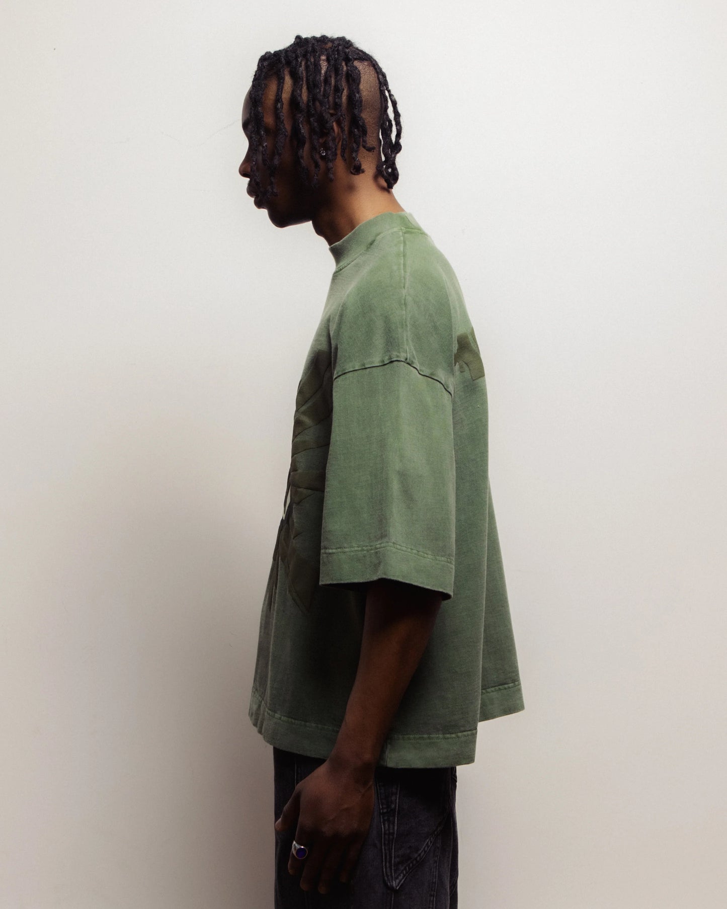 House of Errors - All-Seing Heavyweight Tee - EMERALD - Made in London