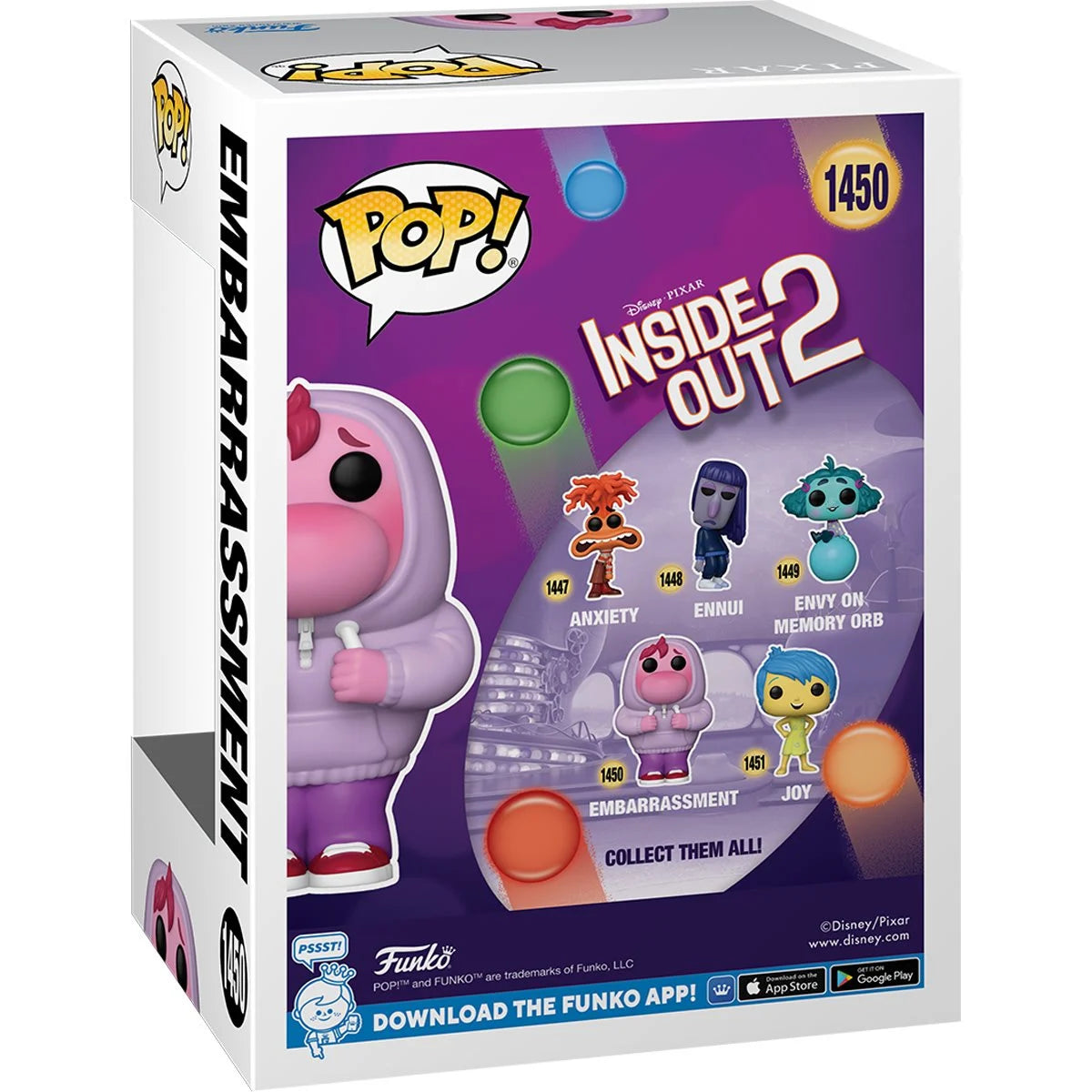 Funko Pop! - Inside Out 2 - Embarrassment - #1450