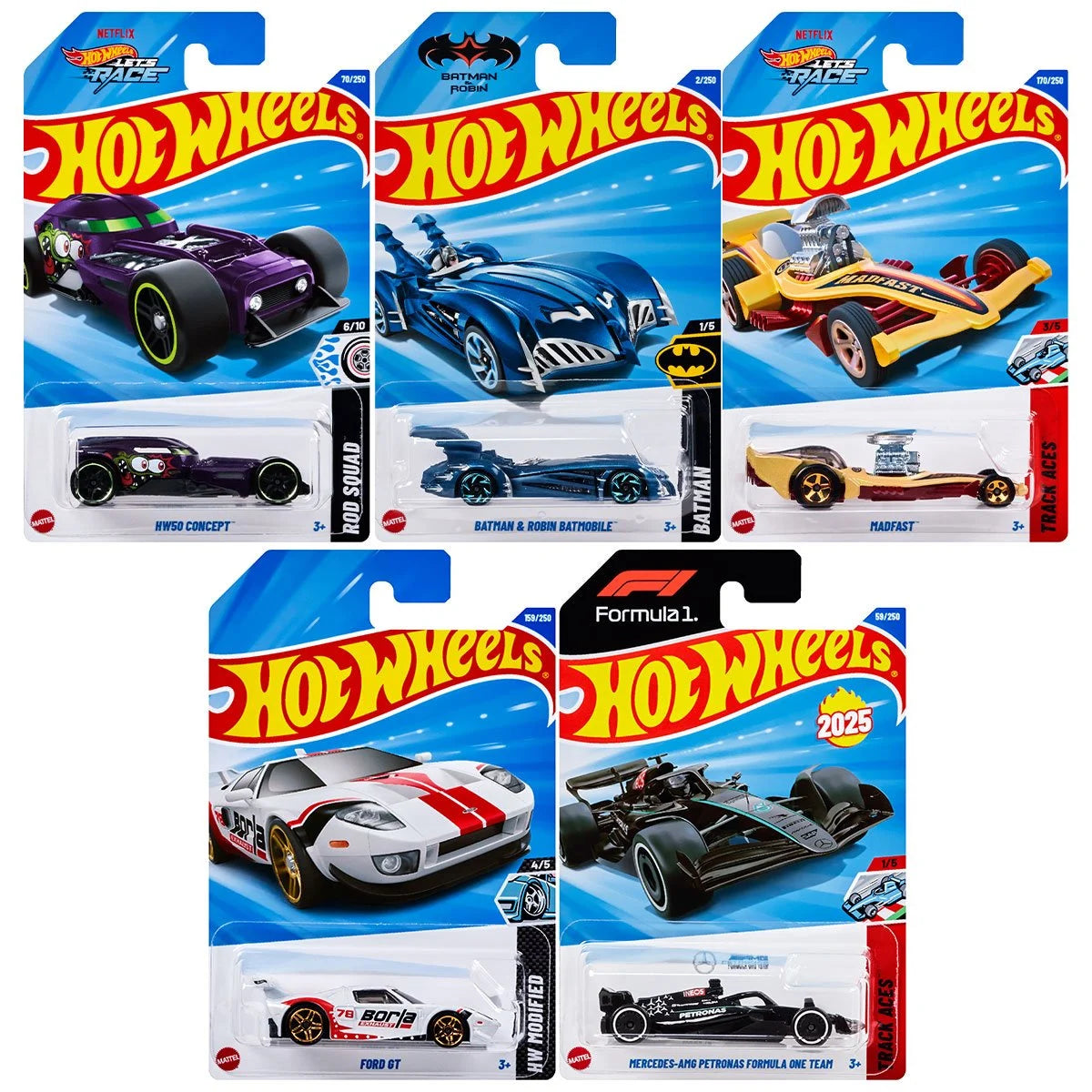 SEALED CASE OF 72 - Hot Wheels Basic Car 2025 Wave 10 (974J) - PRE-ORDER JULY 2025