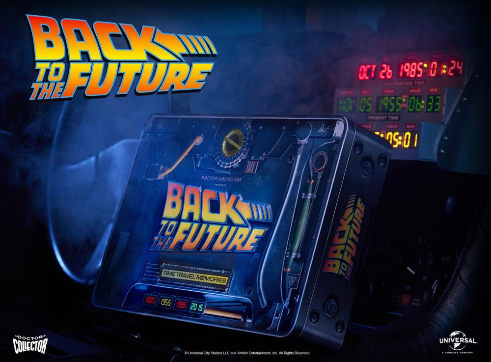 Back to the Future - Time Travel Memories Box Set - 32 Items Including License Plate!