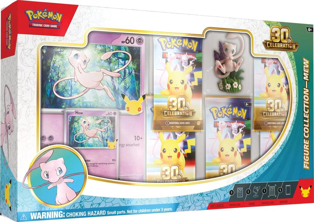 Pokemon TCG - MAX 1 - 30th Celebration Mew Figure Collection (PRE-ORDER NOV 6, 2026)