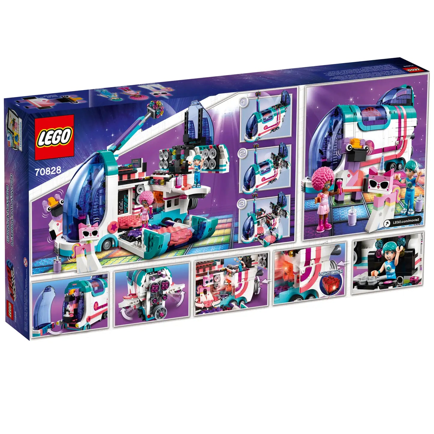 LEGO The Lego Movie 2 The Second Part - Pop-Up Party Bus - #70828 (RETIRED)