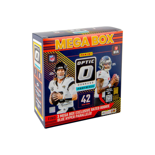 2024 Panini Donruss Optic Football - Mega Box - Blue Hyper Exclusives (PRE-ORDER MAY12)