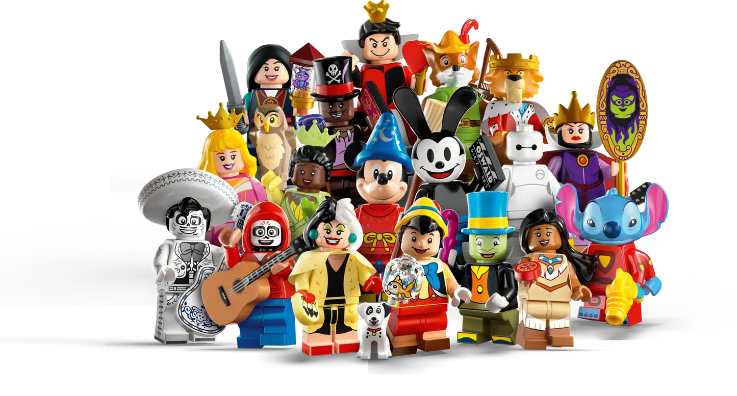 LEGO Minifigure Series - Minifigures Disney 100 Blind Box 6 Pack - #66734 (RETIRED)