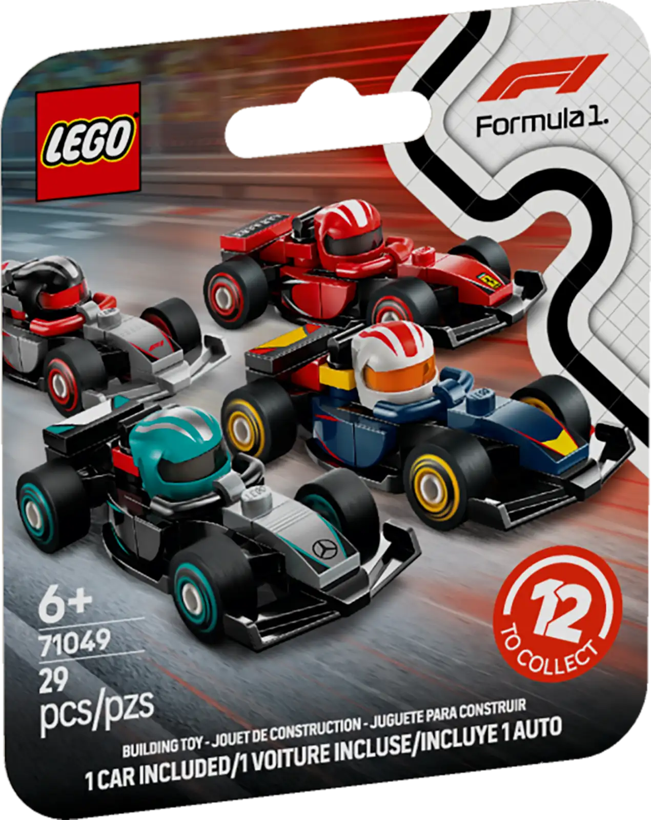 LEGO F1 - Collectible Race Cars - Blind Box - #71049