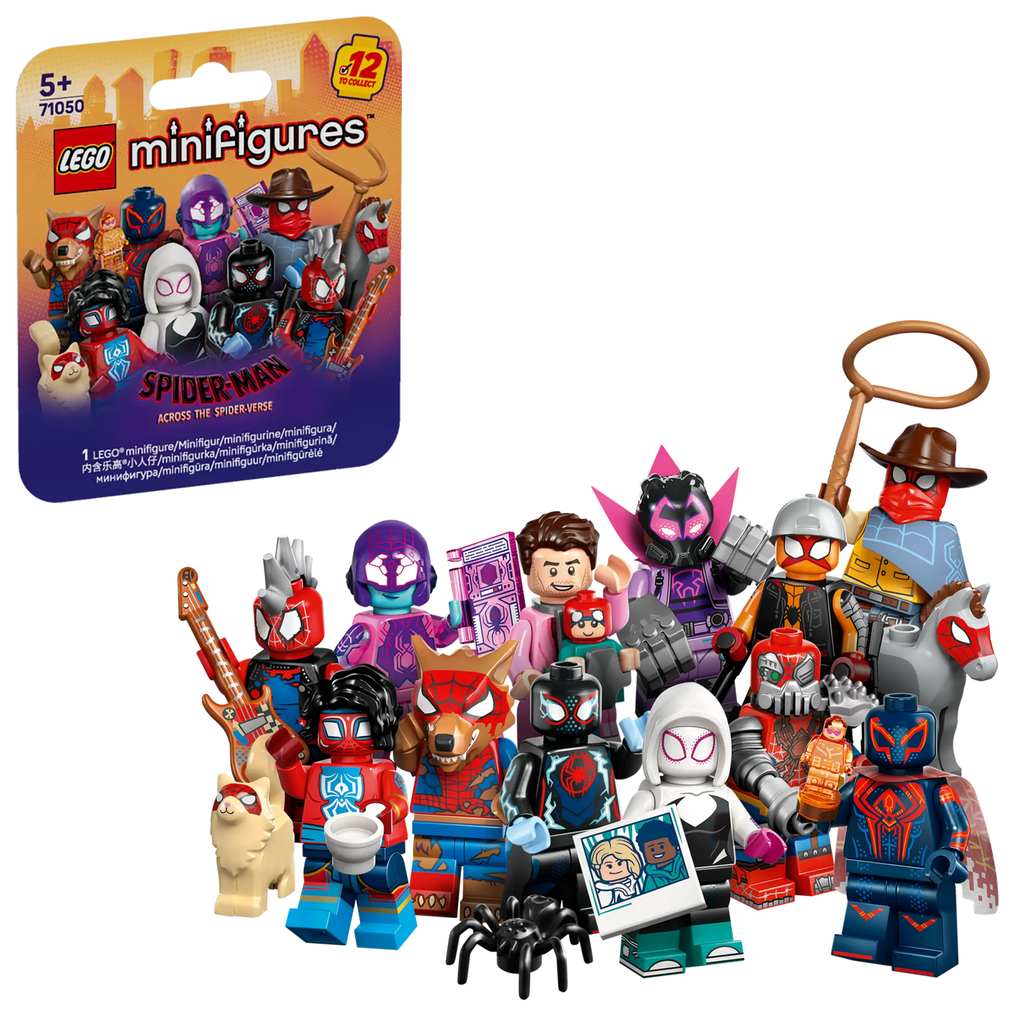 LEGO Marvel - Spider-Man: Across the Spider-Verse - COMPLETE SET OF 12 - #71050 (PRE-ORDER SEPT. 8)