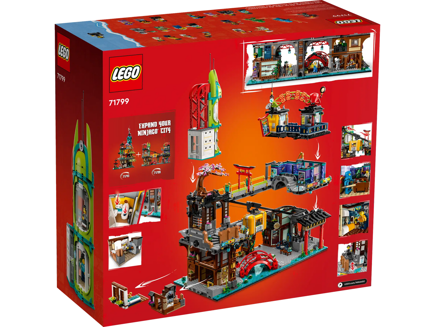 Lego Ninjago - NINJAGO® City Markets #71799 (RETIRED)