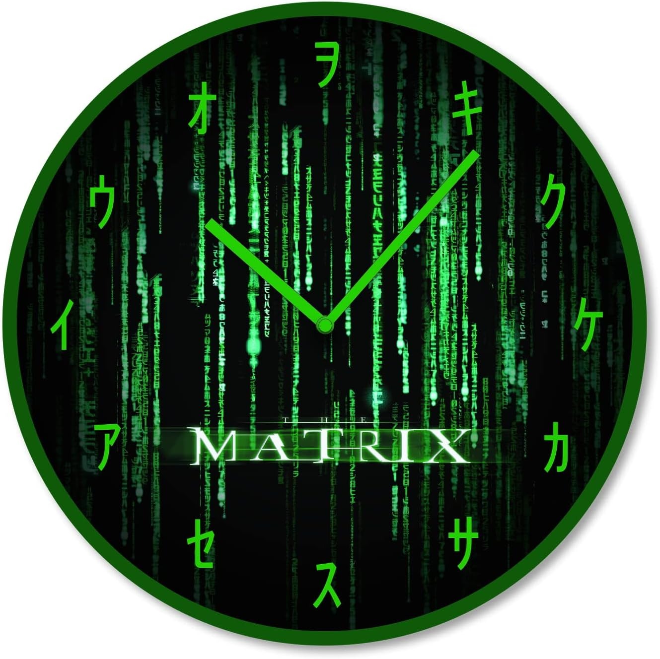 The Matrix - The Code Wall Clock - 10" Warner Brothers