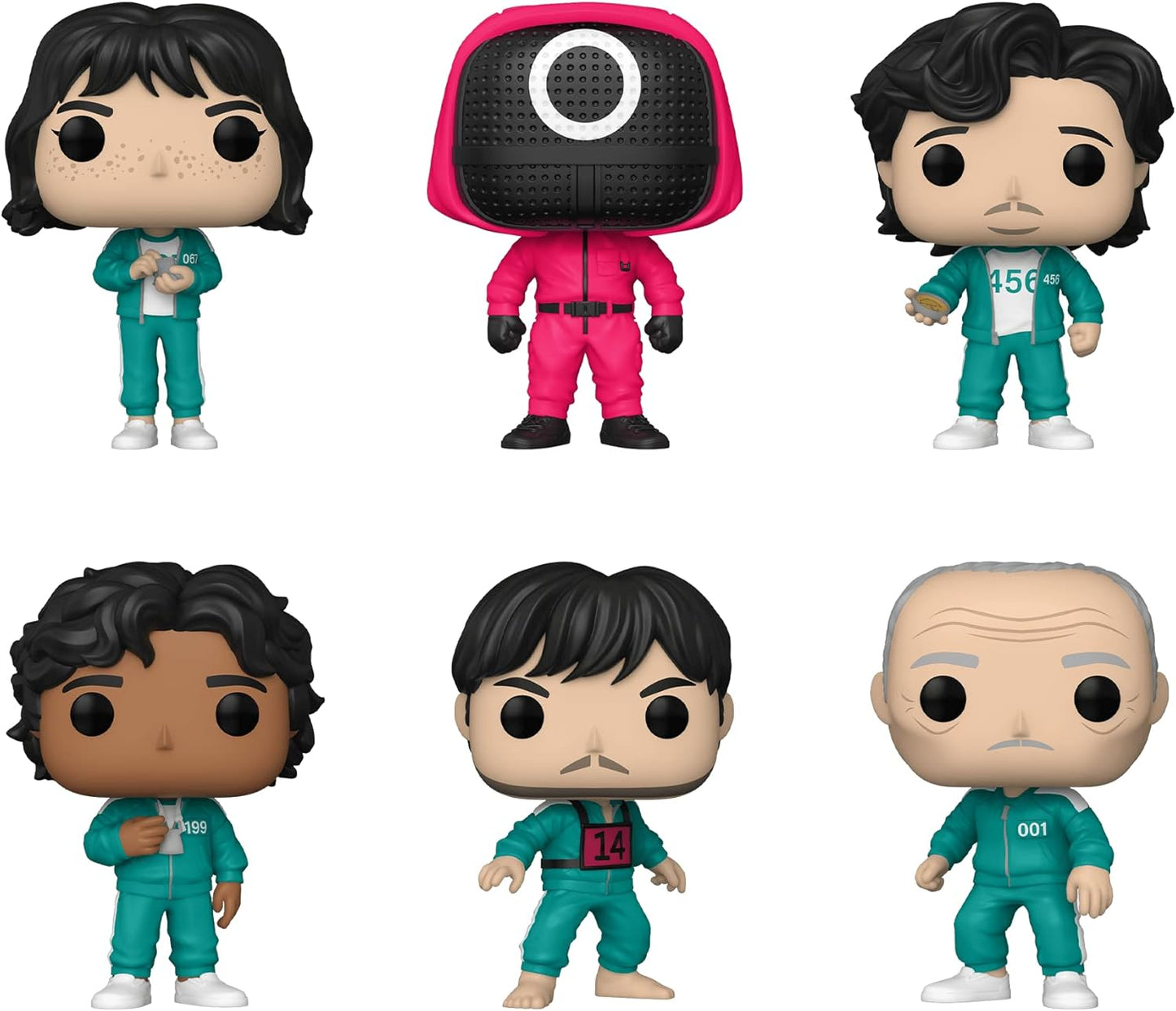 Funko Squid Game Pop! Vinyl Figure - Complete Set of 6 - Season 1