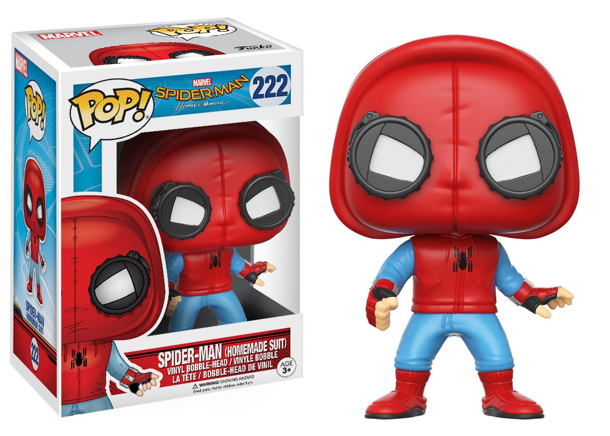 Funko - Marvel - Spider-Man (Homemade Suit) - Spider-Man Homecoming - #222