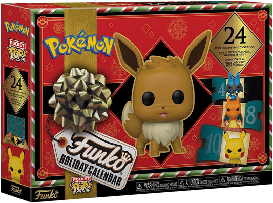 Funko - Pokemon 2023 - Holiday Advent Calendar - 24 Pocket Pop! 2" Funko