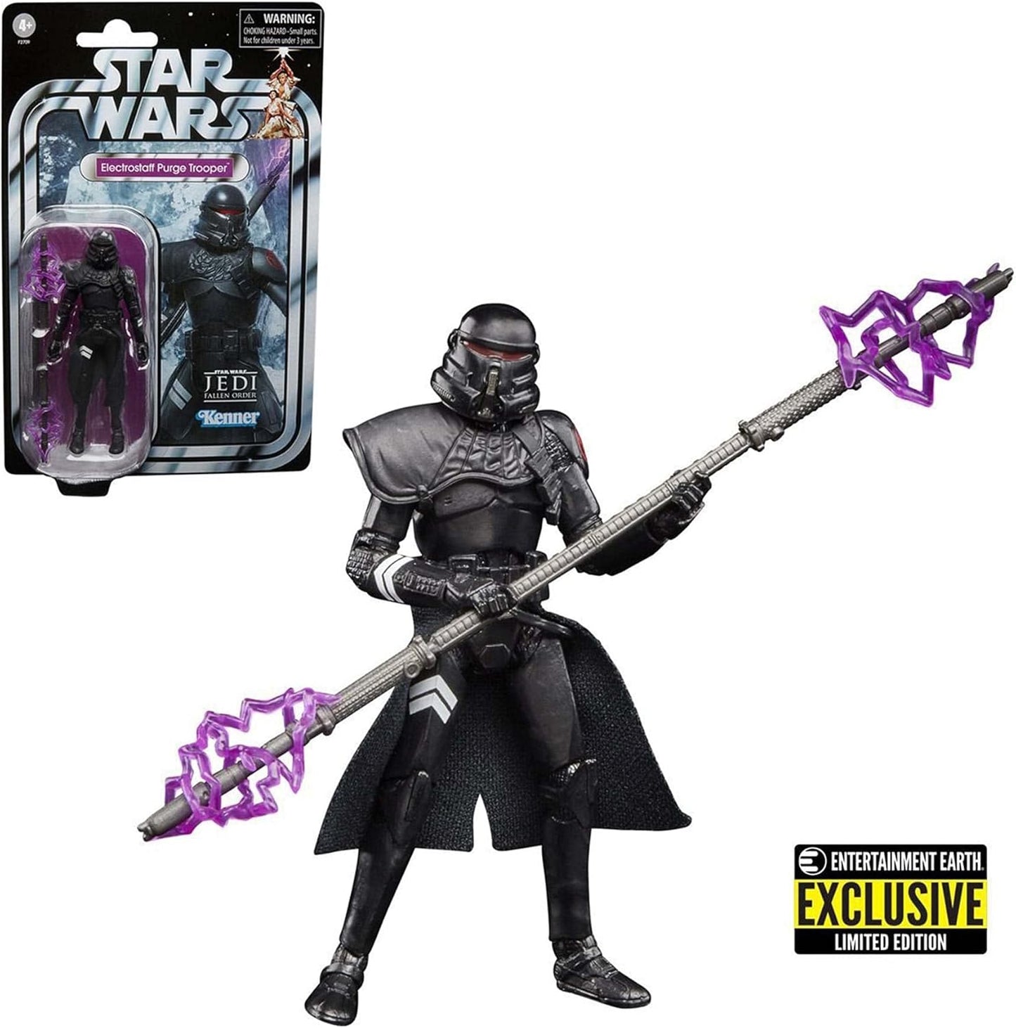Star Wars The Vintage Collection- Electrostaff Purge Trooper Toy - Star Wars Jedi: Fallen Order Figure