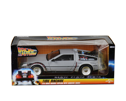 Neca - Back to the Future Time Machine - 6" Die-Cast Vehicle
