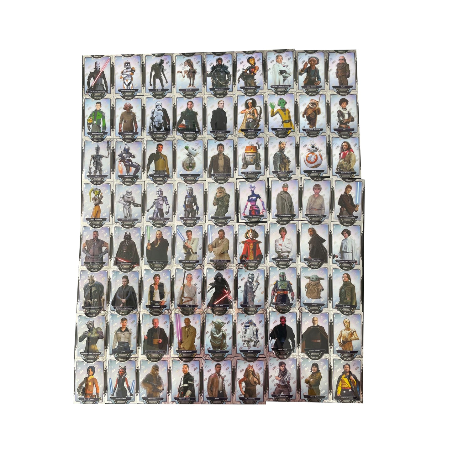 2023 Kakawow Phantom - Disney 100 Years - Marvel Base Full Set of 72 Cards - Raw Ungraded Cards