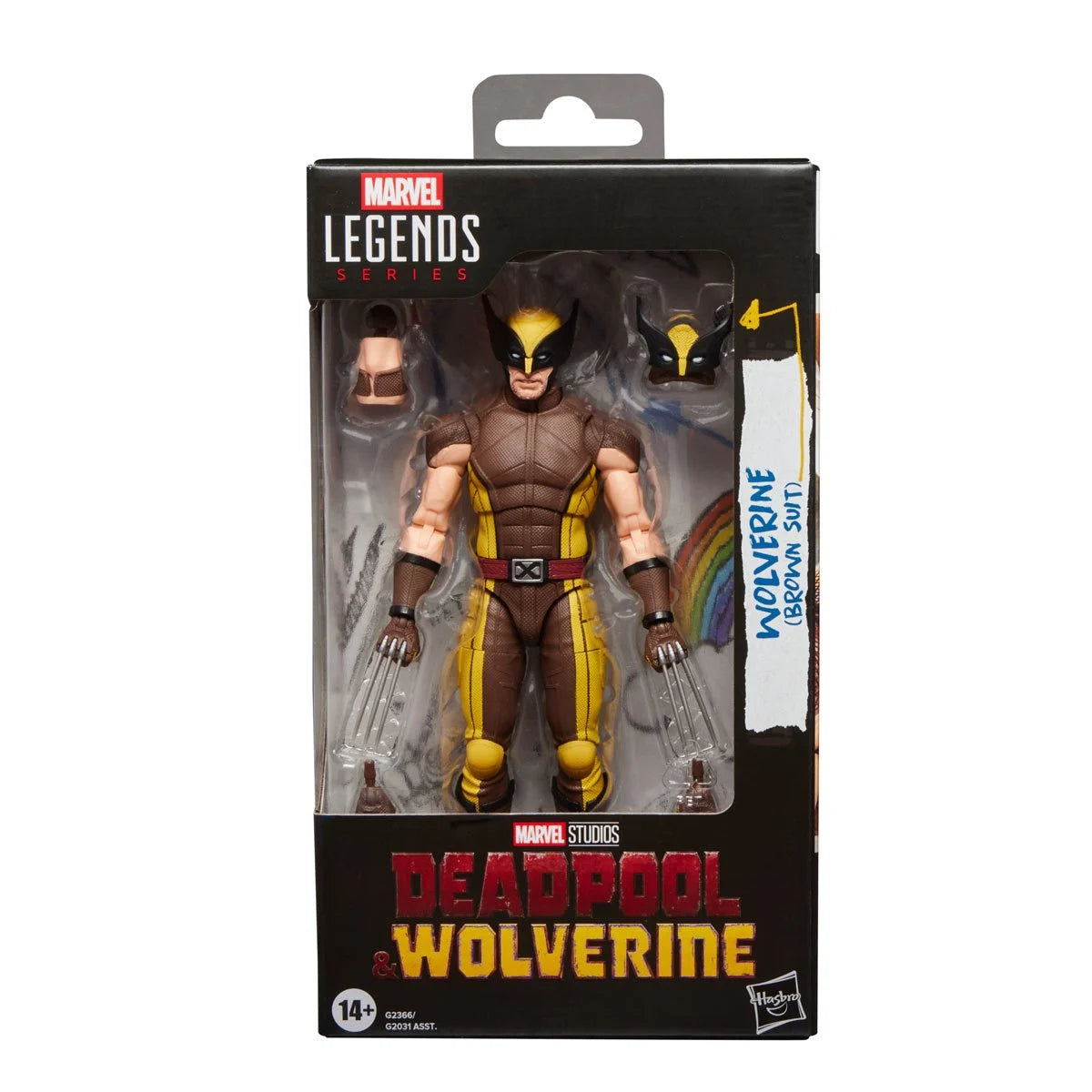 Marvel Legends Series - Wolverine (Brown Suit) from Deadpool
