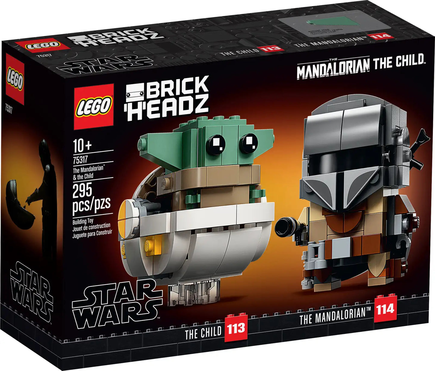 LEGO BrickHeadz - Star Wars The Mandalorian & The Child - #75317 (RETIRED)