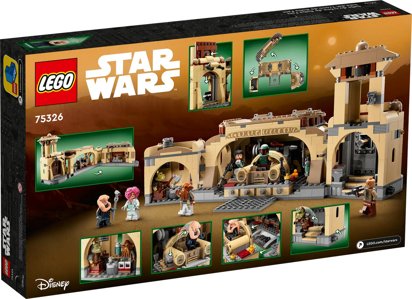 LEGO Star Wars - Boba Fett's Throne Room - #75326 (RETIRED)