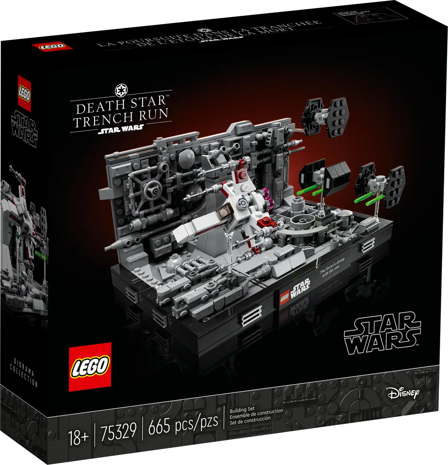 LEGO Star Wars - Death Star Trench Run Diorama - #75329 (RETIRED)