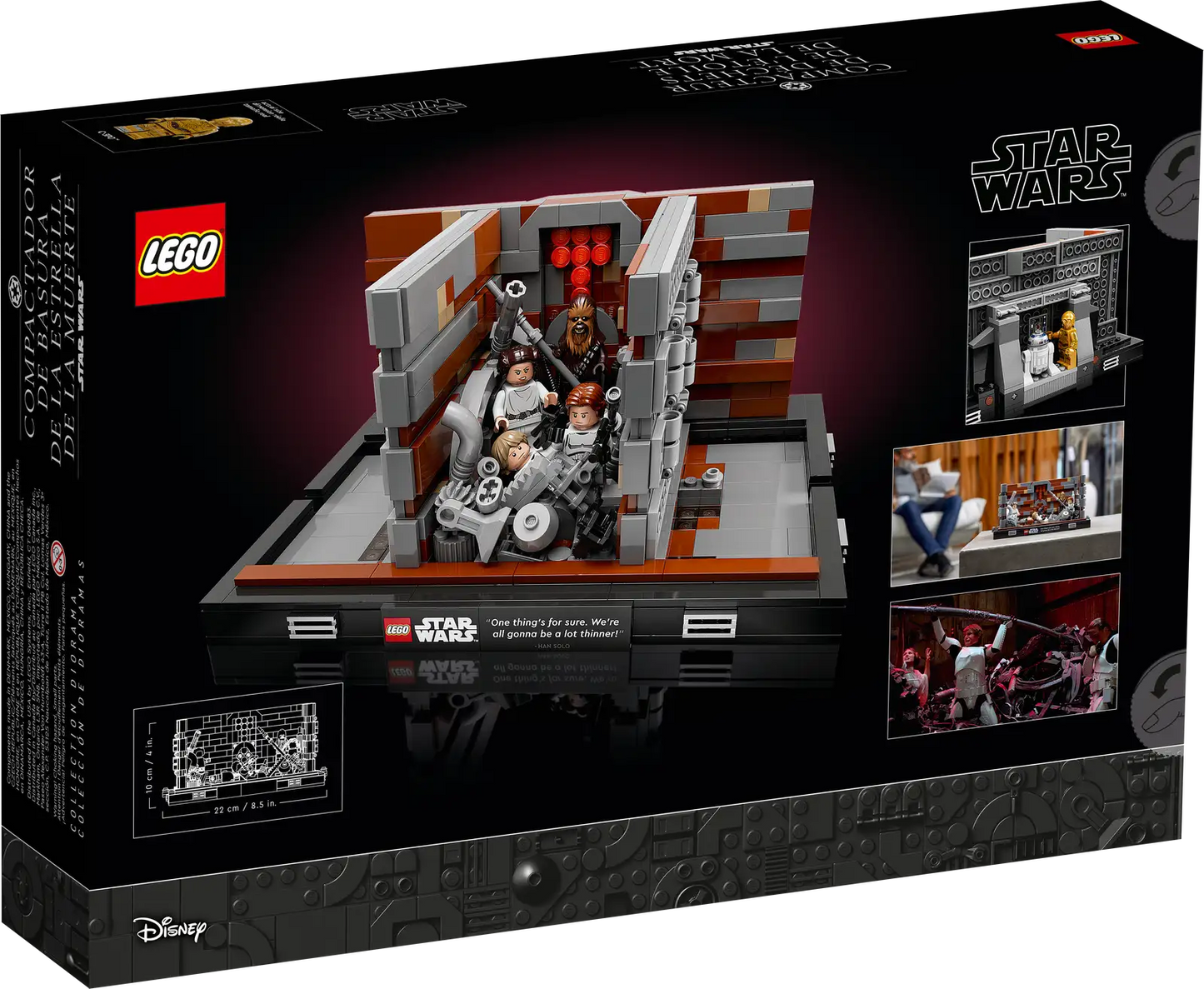 LEGO Star Wars - Death Star Trash Compactor Diorama - #75339 (RETIRED)