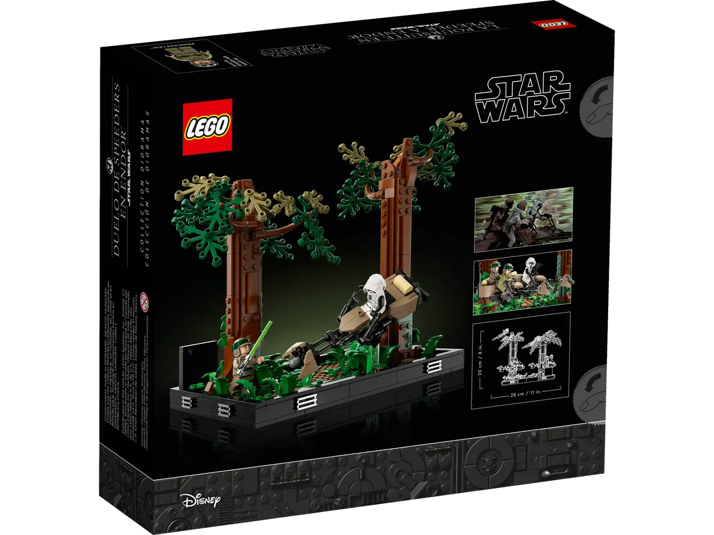 LEGO Star Wars - Endor Speeder Chase Diorama - #75353 (RETIRED)