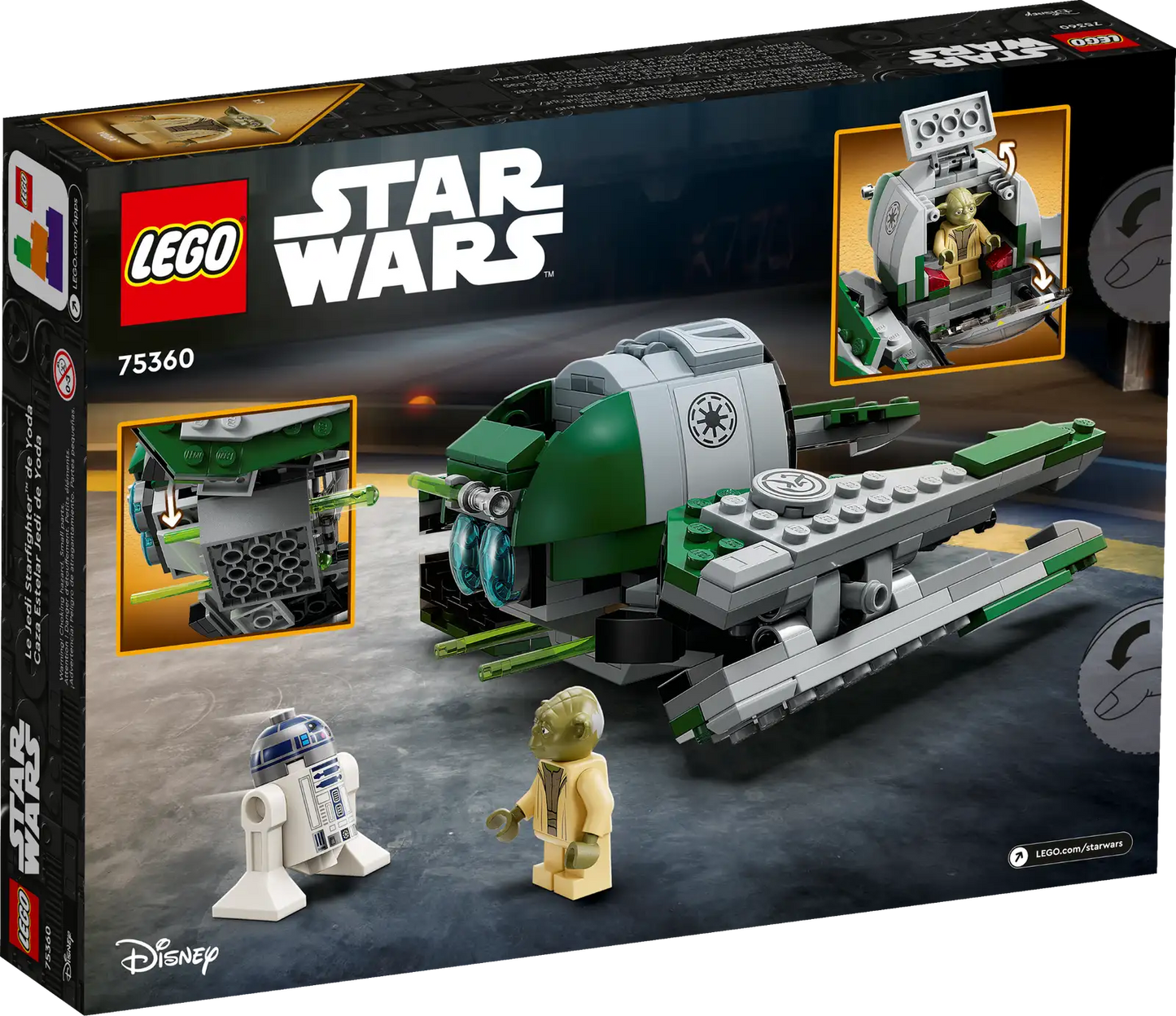 LEGO Star Wars - Yoda's Jedi Starfighter - #75360 (RETIRED)