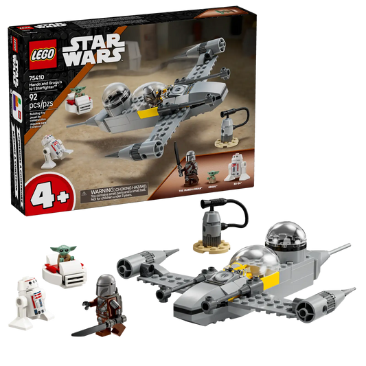 LEGO Star Wars- Mando and Grogu’s N-1 Starfighter™ - #75410