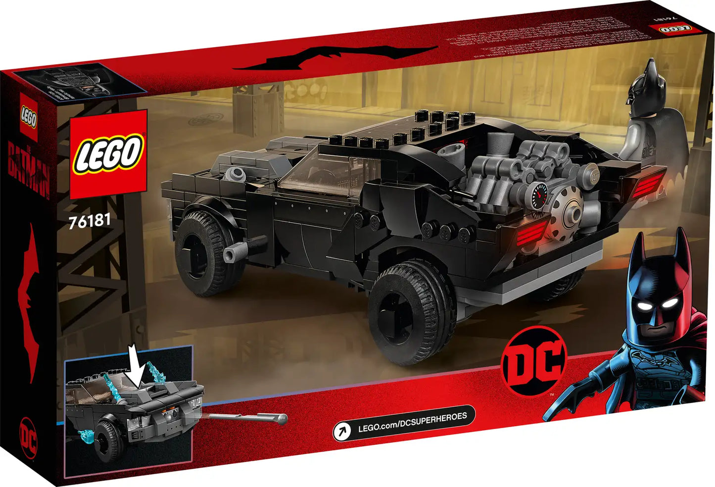 LEGO DC Comics Super Heroes - Batmobile: The Penguin Chase - #76181 (RETIRED)