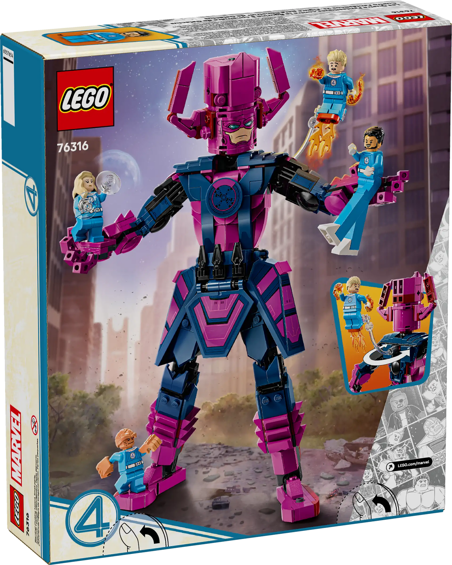 LEGO Marvel - The Fantastic Four vs Galactus - #76316 (PRE-ORDER JUNE 1)