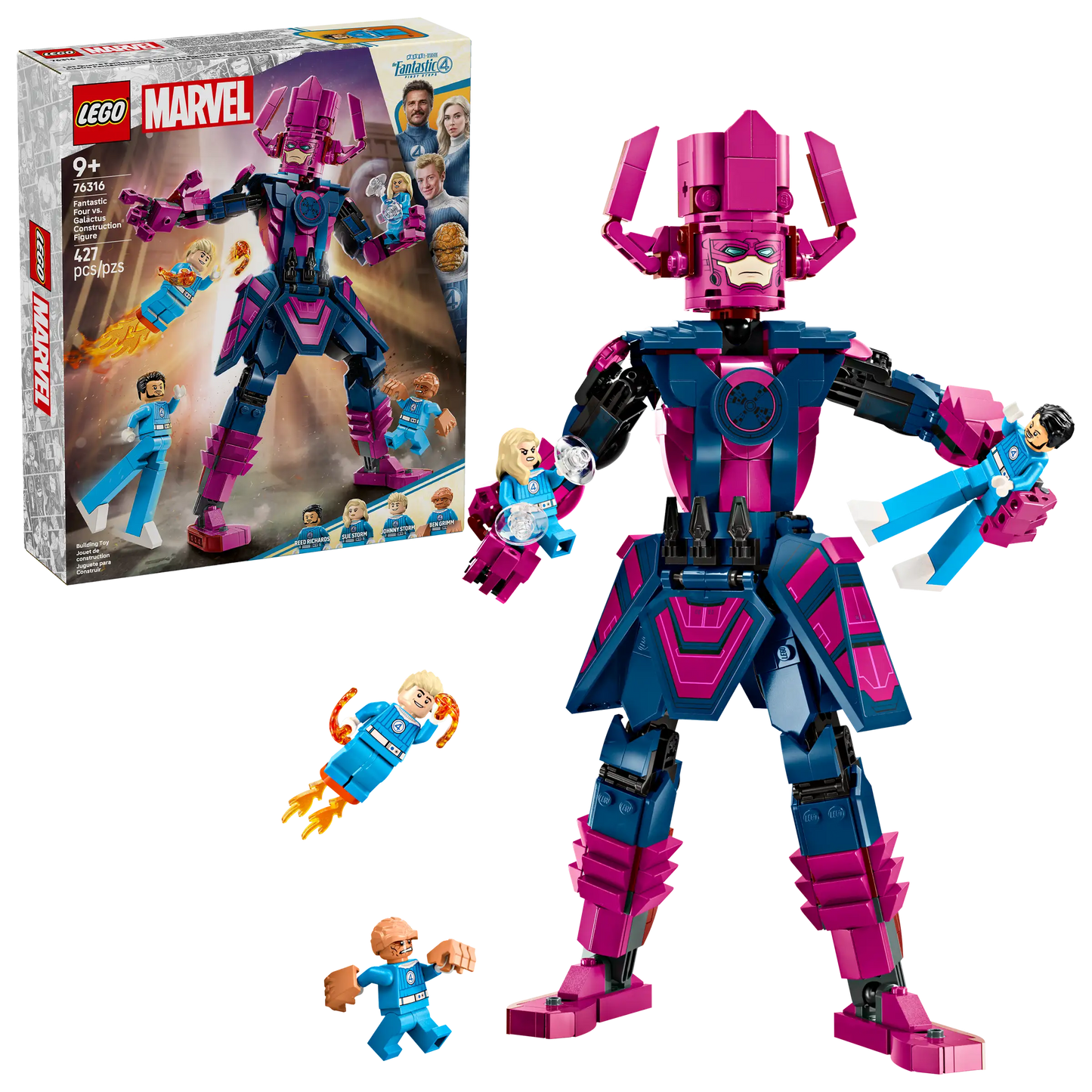 LEGO Marvel - The Fantastic Four vs Galactus - #76316 (PRE-ORDER JUNE 1)