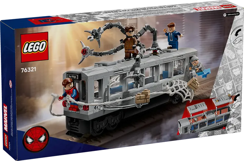 LEGO Marvel - Spider-Man vs. Doc Ock Subway Train Scene - #76321