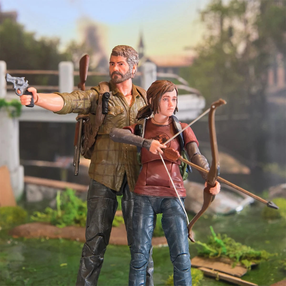 The Last of Us - Playstation  - Joel and Ellie 6-Inch Action Figure 2-Pack