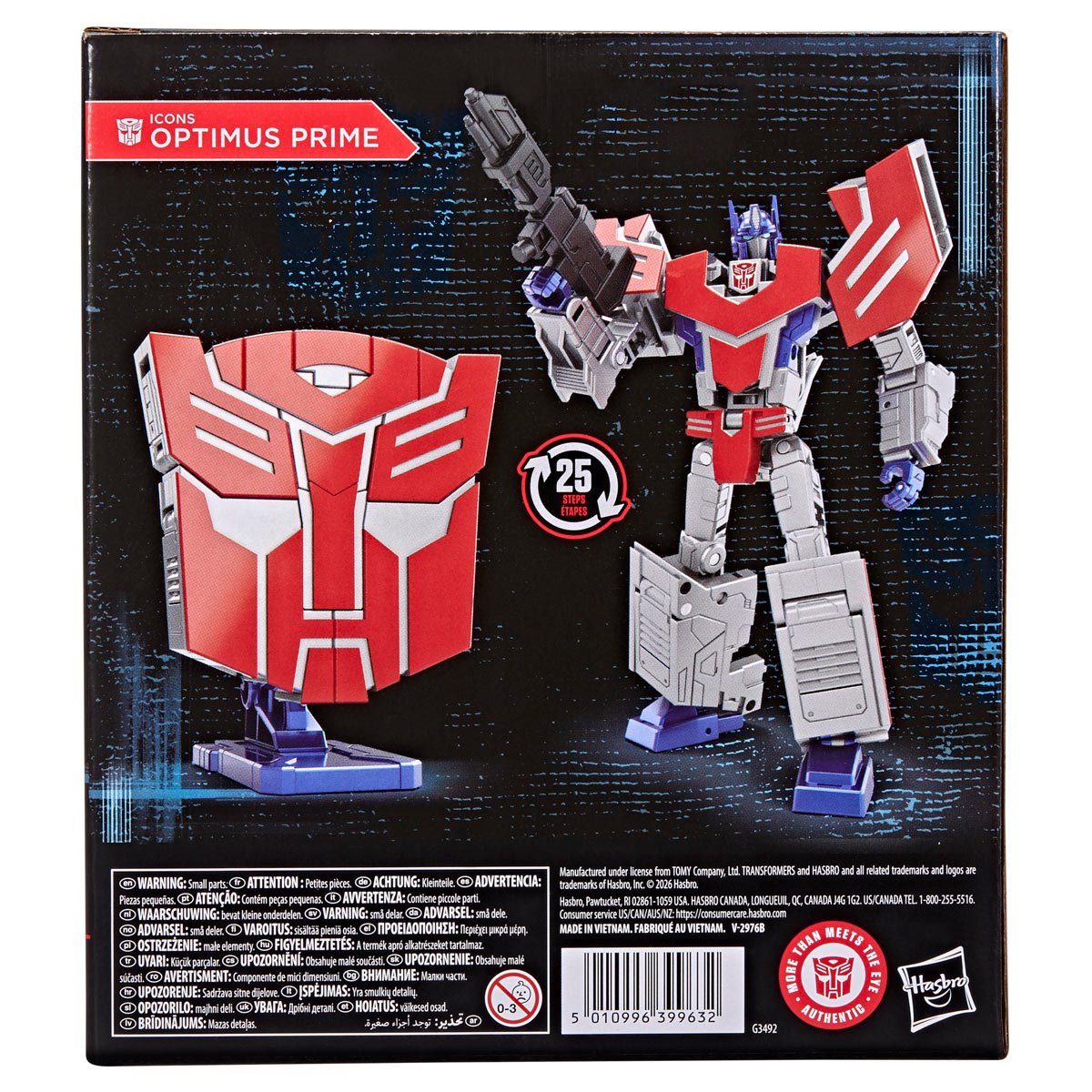 Transformers Icons - Voyager Class - Autobot Optimus Prime - Action Figure
