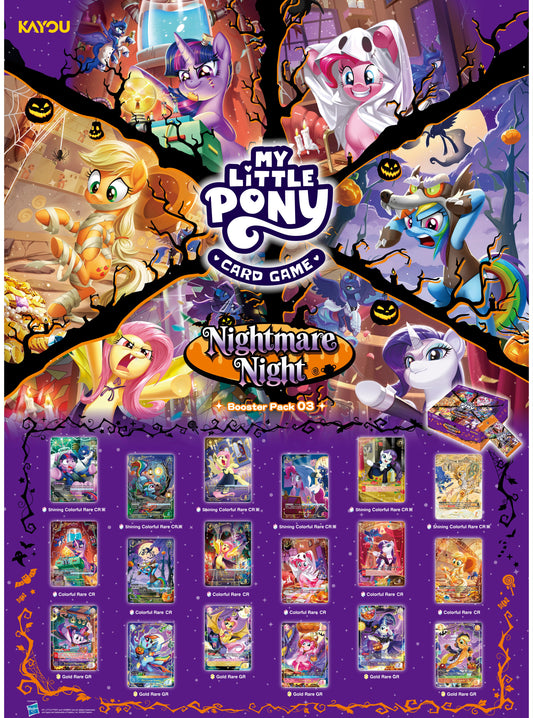 My Little Pony TCG: BP3 NIGHTMARE NIGHT Booster Display (PRE-ORDER SEPT. 25, 2026)