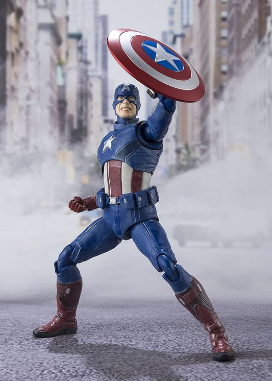 S.H.Figuarts - Captain America Avengers Assemble - Avengers 6 Inch Action Figure