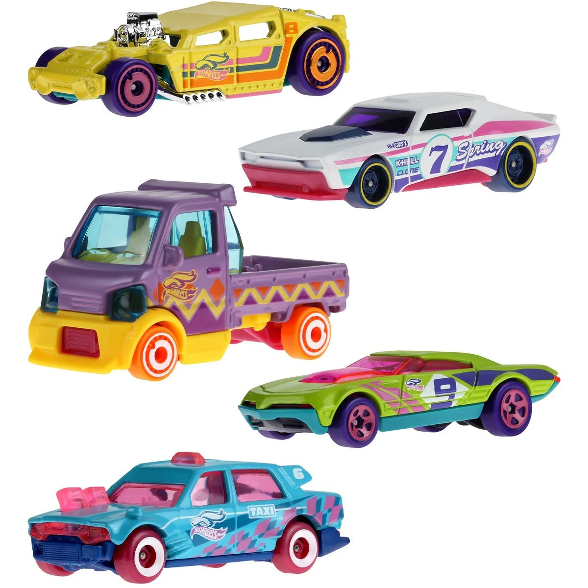 Hot Wheels Spring Vehicle 2025 Mix 1 - Set of 5