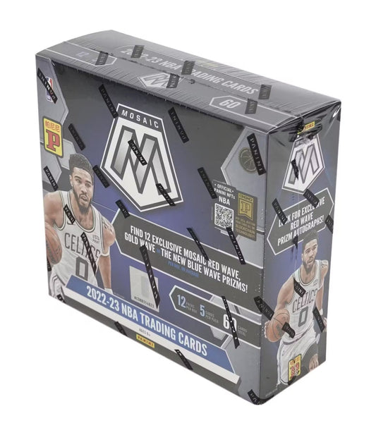 2022-23 Panini Mosaic Basketball Asia Box - 12 Packs Trading Cards