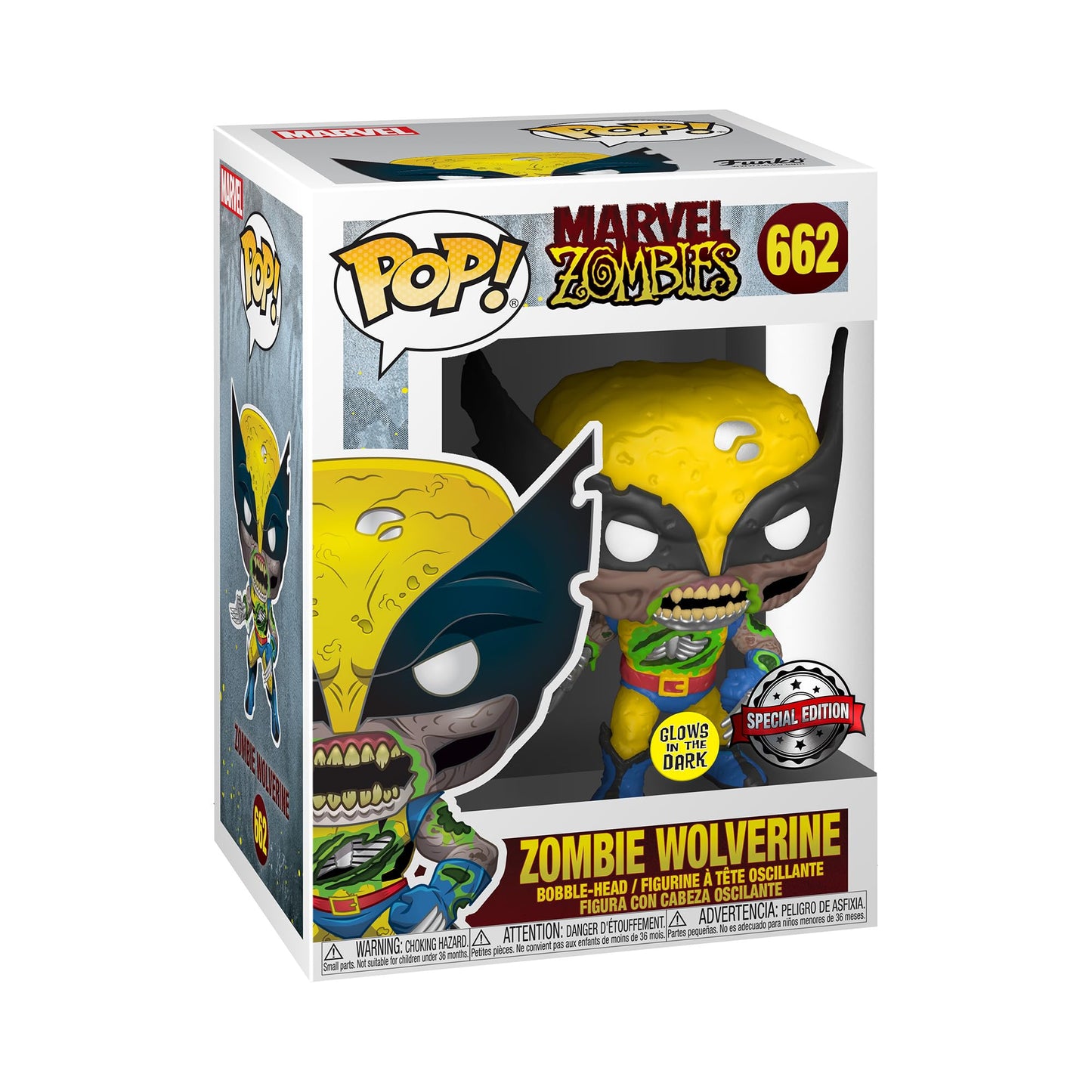 Funko - Marvel Zombies - Zombie Wolverine - #662