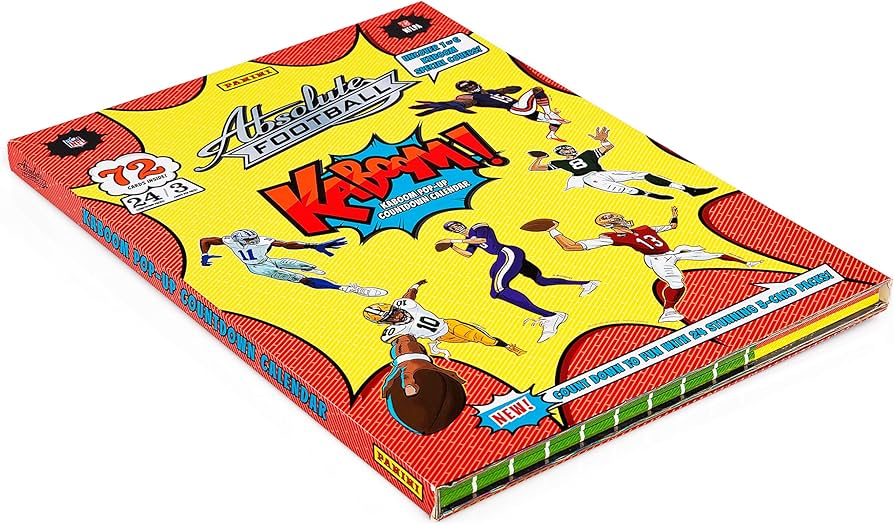 Panini NFL - Absolute Football KABOOM! Pop-Up Countdown Calendar -24 Packs