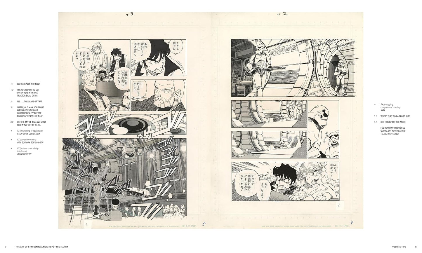 The Art of Star Wars: A New Hope - The Manga Volume 1 & Volume 2 Set - English Edition - Hisao Tamaki