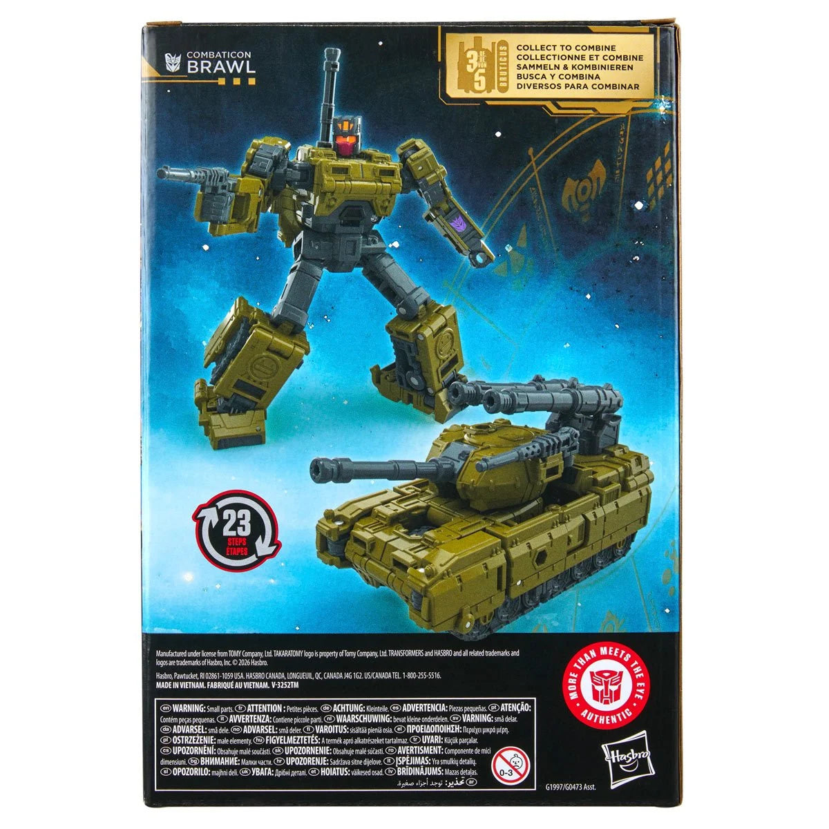 Transformers Age of the Primes Voyager Class Combaticon Brawl (PRE-ORDER FEB 2026)