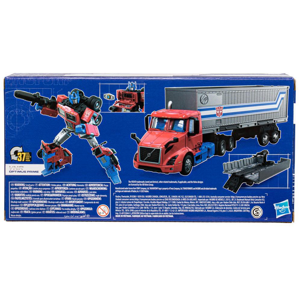Optimus Prime - Takara Tomy - Transformers Generations Volvo VNR 300 - 8 Inch Figure Leader Class