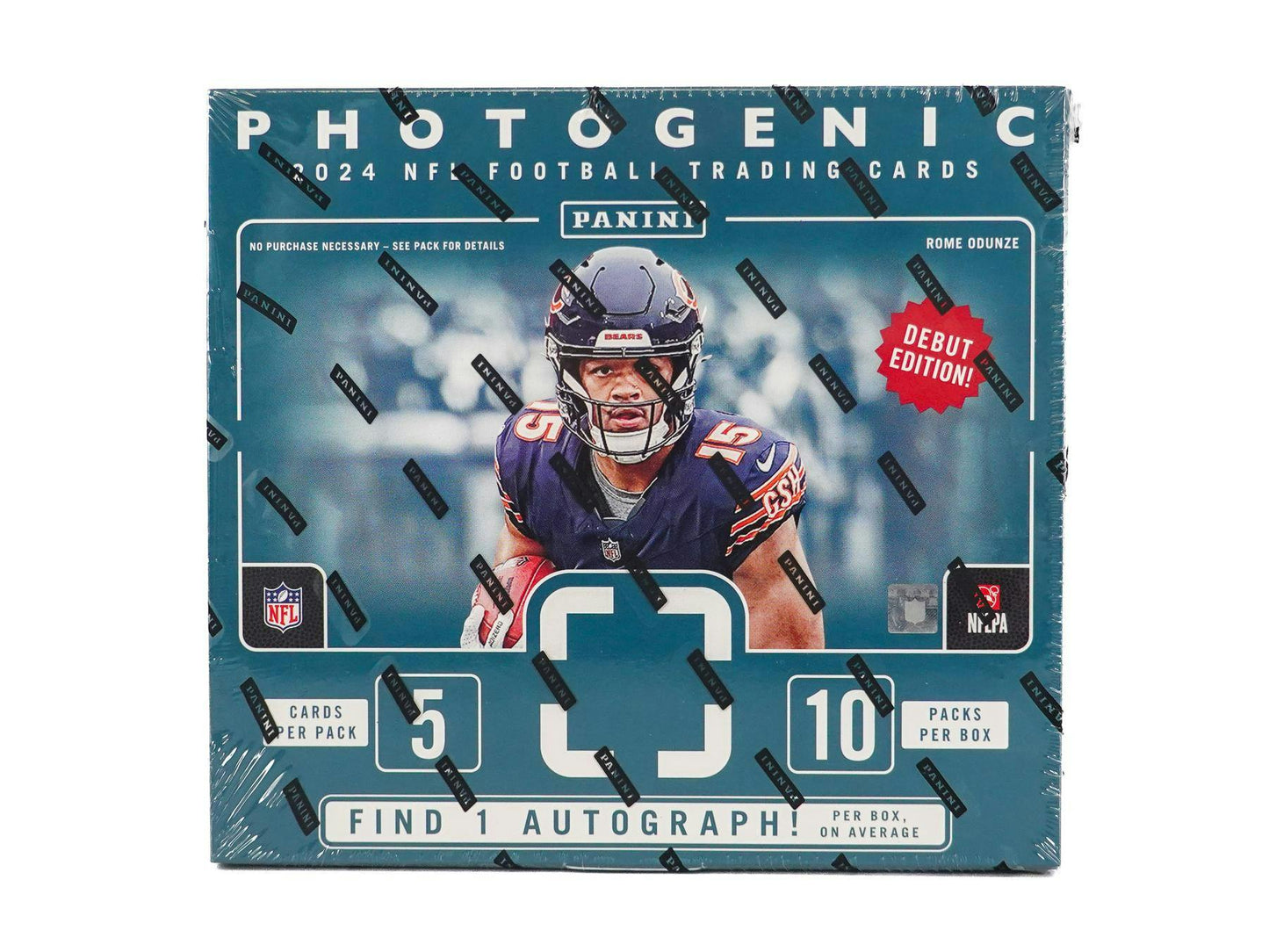 2024 Panini Photogenic Football - Hobby Box (1 Auto Per Box)