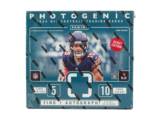 2024 Panini Photogenic Football - Hobby Box (1 Auto Per Box)