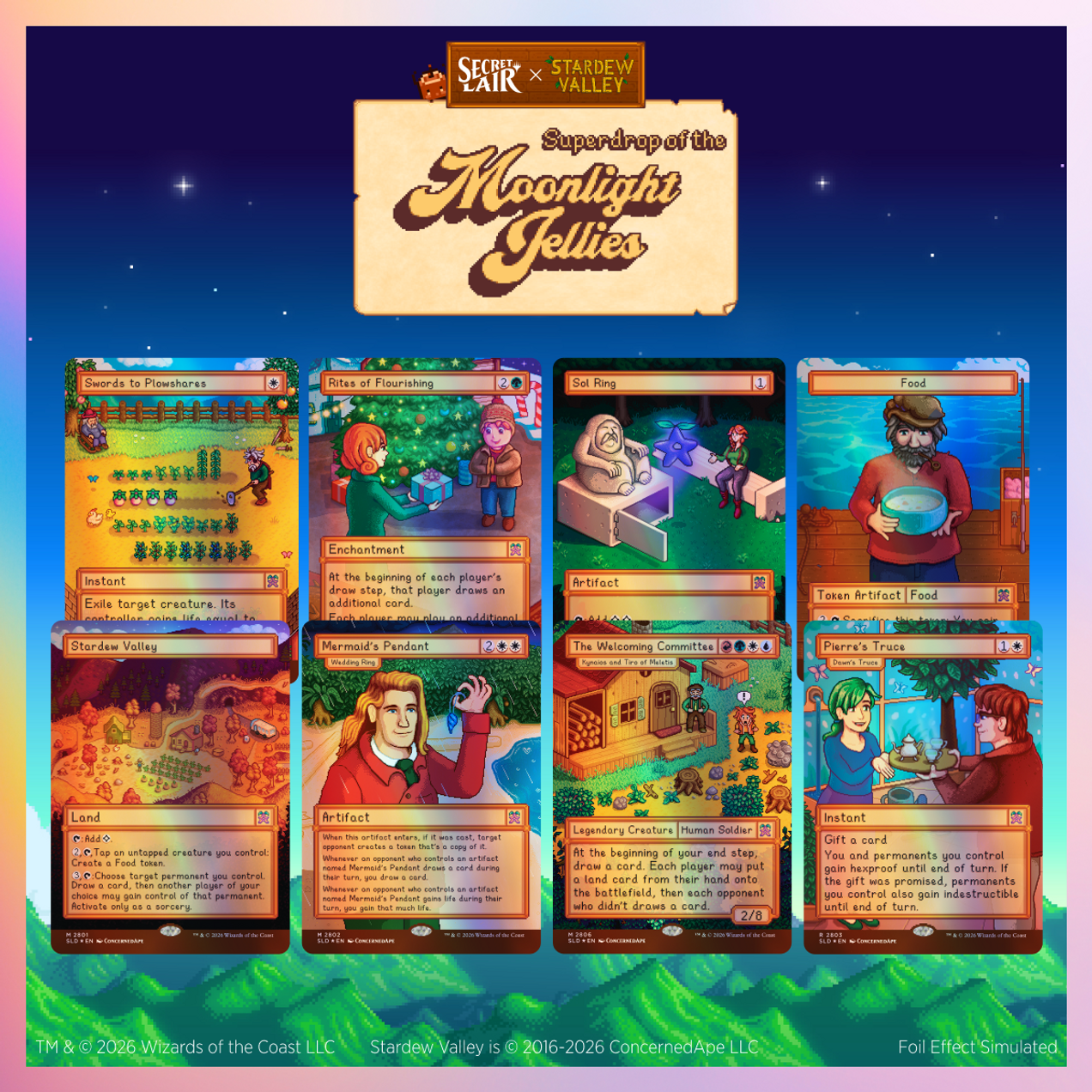 Secret Lair Drop Series - Secret Lair x Stardew Valley: Welcome to Stardew Valley FOIL) Sealed