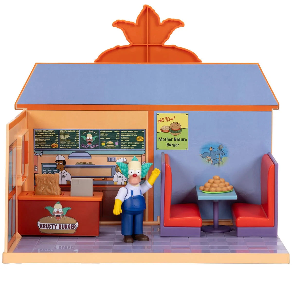 The Simpsons - Krusty Burger - Diorama Playset - Jakks Pacific