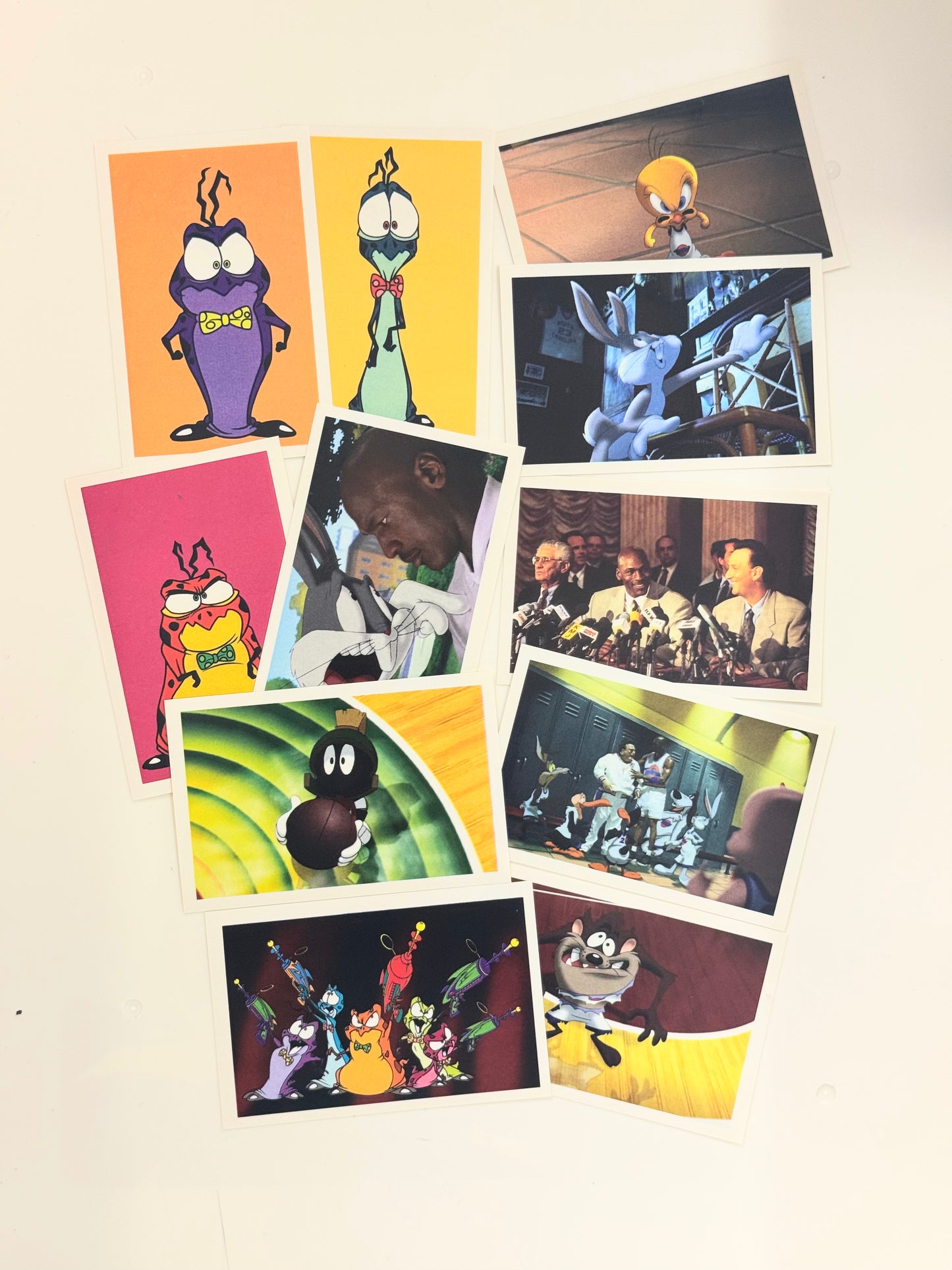 1998 Space Jam Sticker Pack - Vintage Michael Jordan