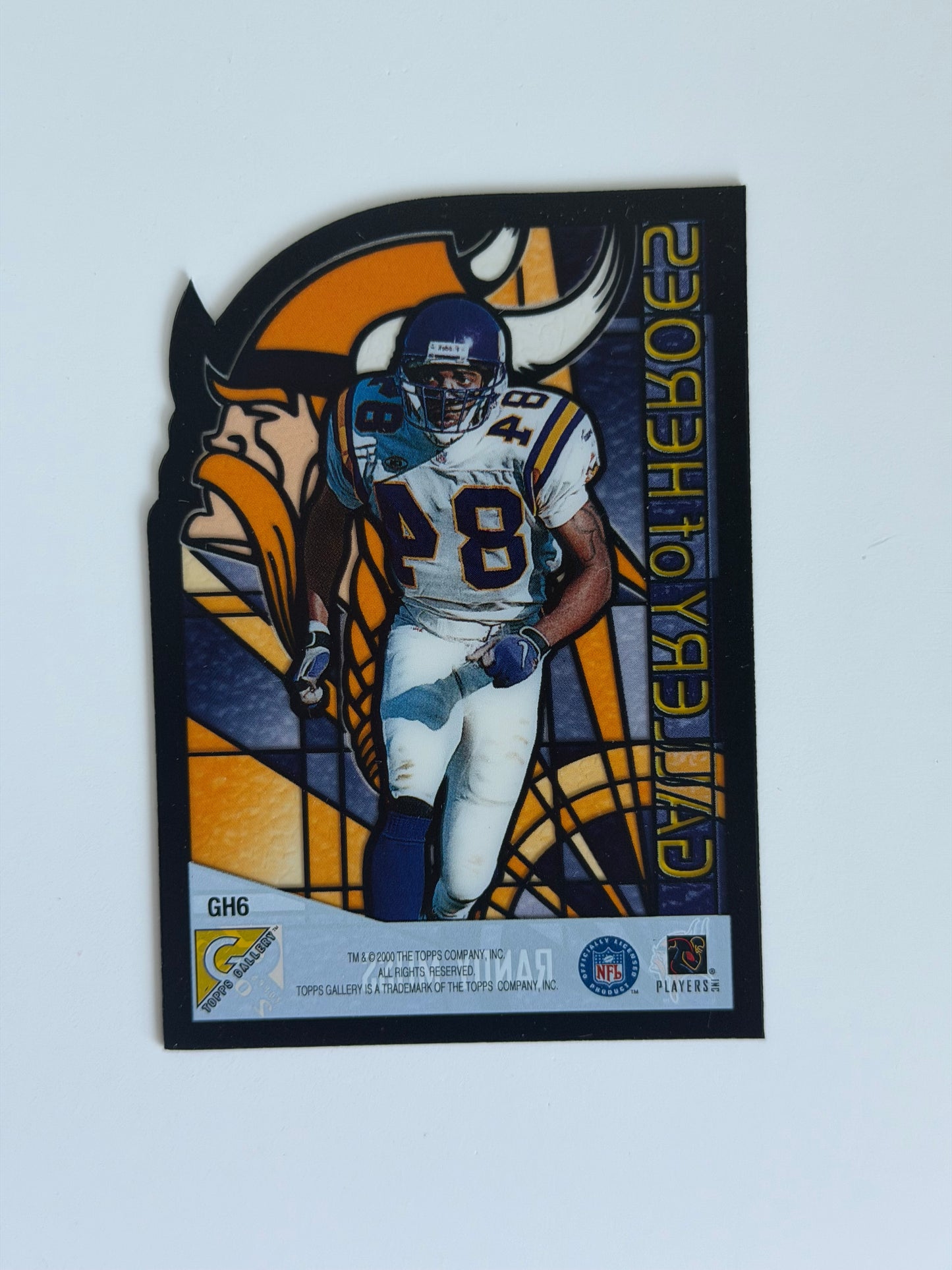 2000 Topps Gallery of Heroes - Randy Moss - #GH6 - Raw Ungraded Card