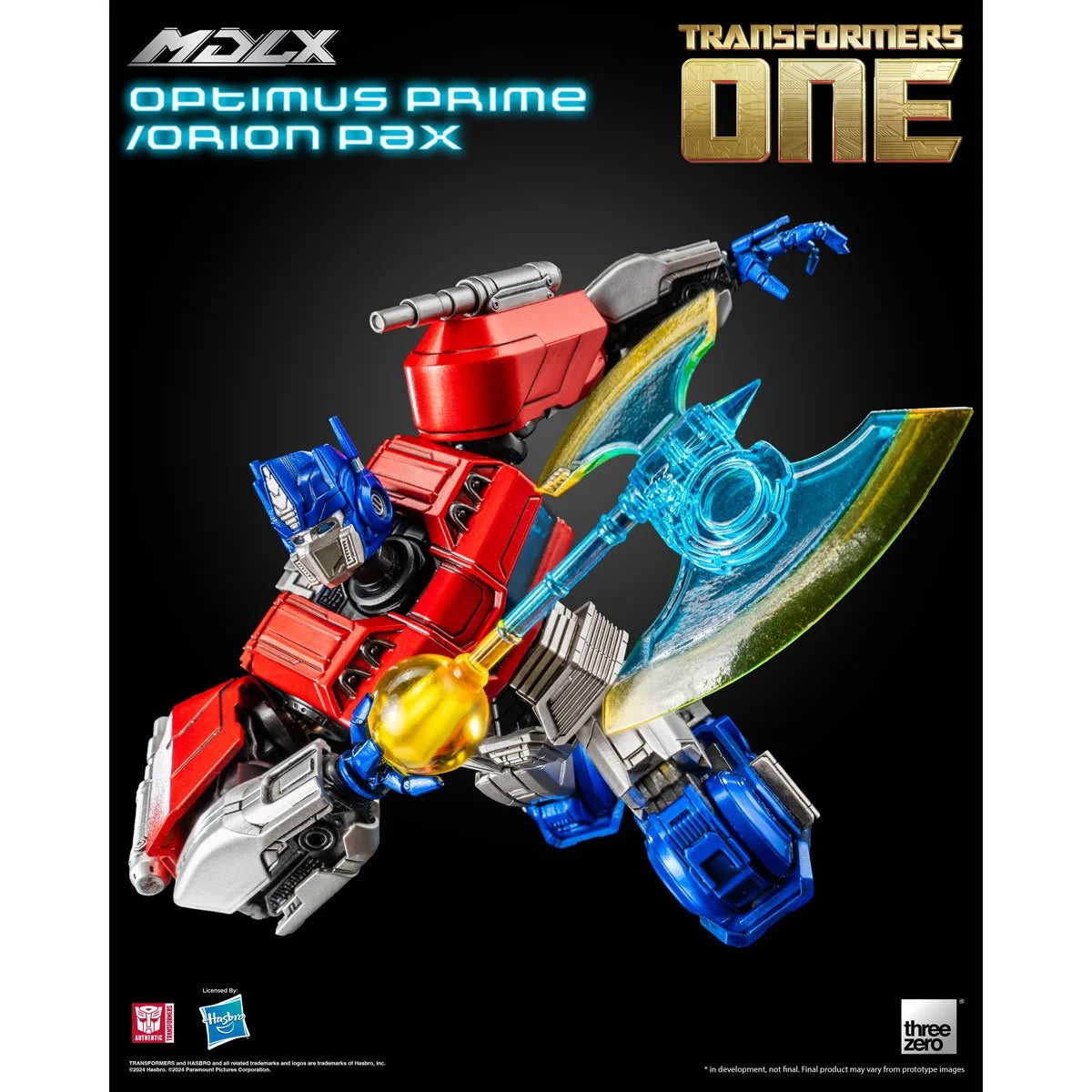 Transformers One - Optimus Prime/Orion Pax - MDLX Action Figure - Threezero (PRE-ORDER JULY 2025)